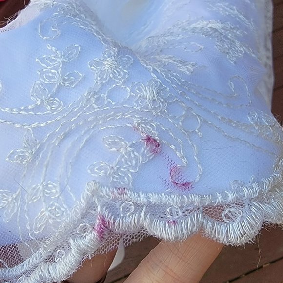 Strapless Lace Ballgown with POCKETS!!! - Picture 5 of 10